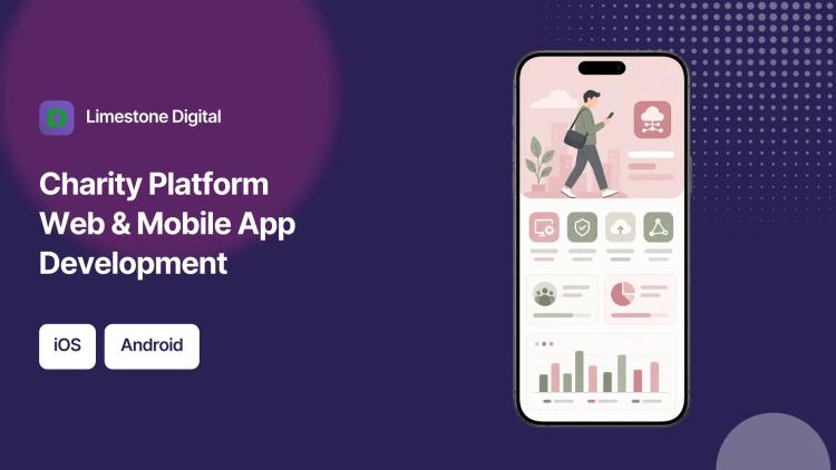Preview of the Charity Platform Web & Mobile App Development