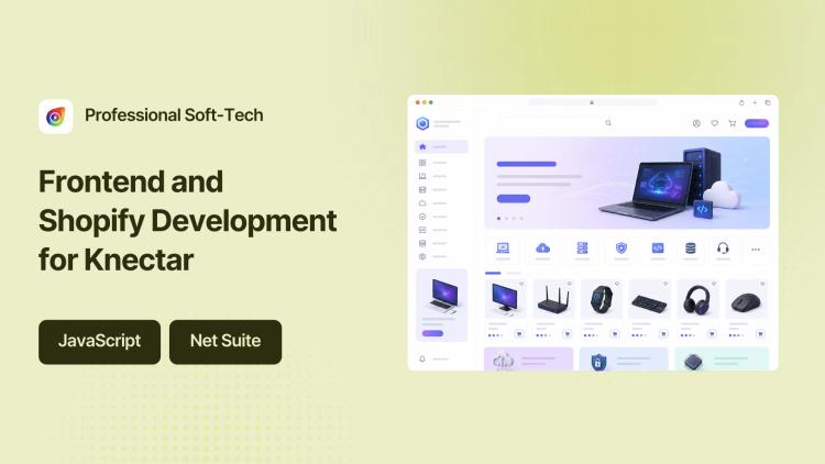 Frontend and Shopify Development for Knectar image