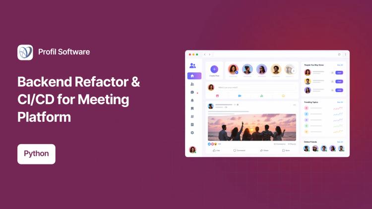 Preview of the Backend Refactor & CI/CD for Meeting Platform