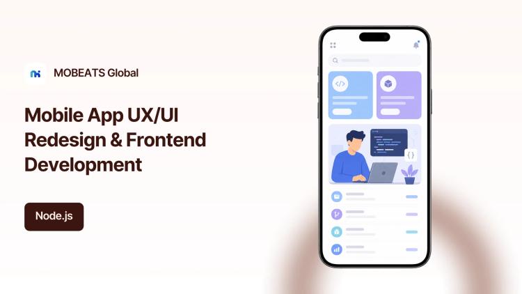 Preview of the Mobile App UX/UI Redesign & Frontend Development