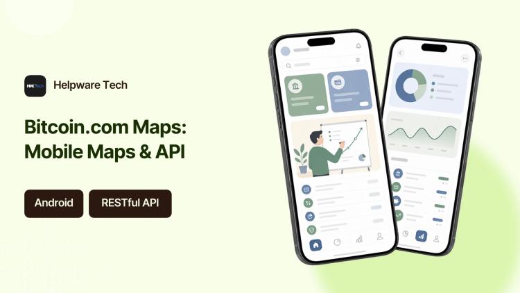 Preview of the Bitcoin.com Maps — Mobile Maps, Developer API & Admin Dashboard