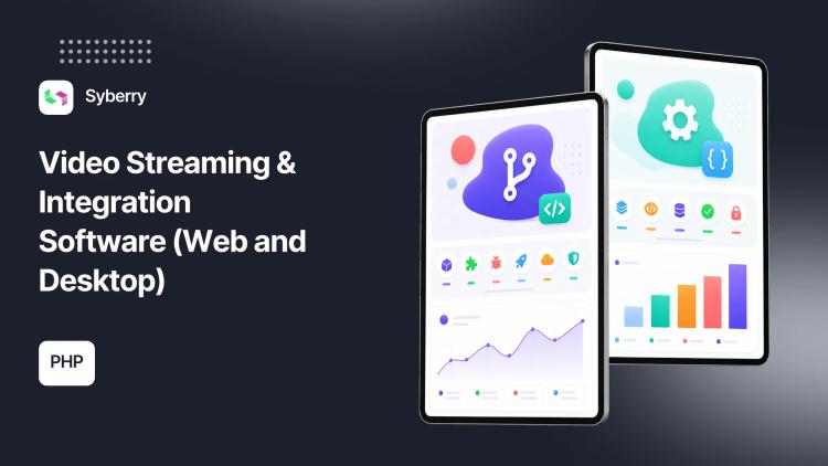 Preview of the Video Streaming & Integration Software (Web and Desktop)