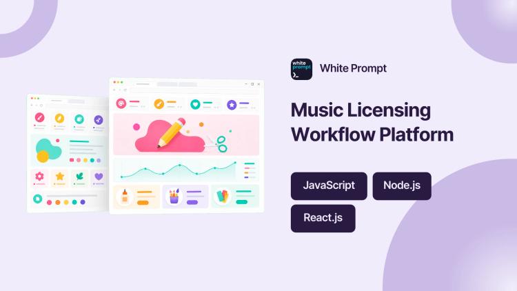 Preview of the Web-Based Workflow Platform for Music Licensing