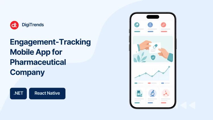 Preview of the Engagement-Tracking Mobile App for Pharmaceutical Company