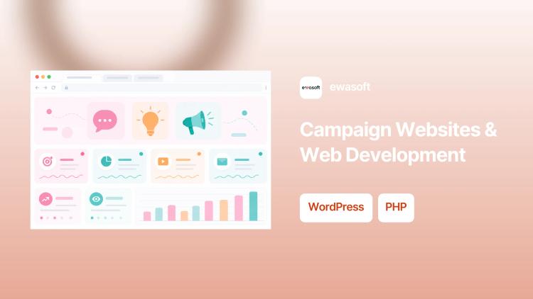 Preview of the Web Development for Advertising Agency Campaigns