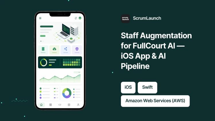 Preview of the Staff Augmentation for FullCourt AI — iOS App & AI Pipeline