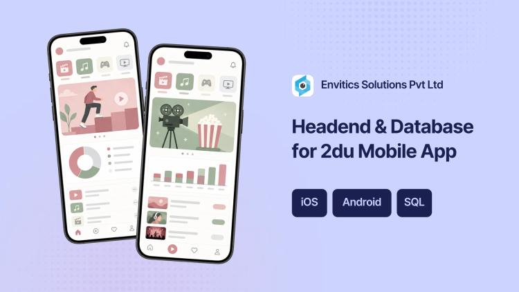 Preview of the Headend & Database Infrastructure for 2du Mobile App
