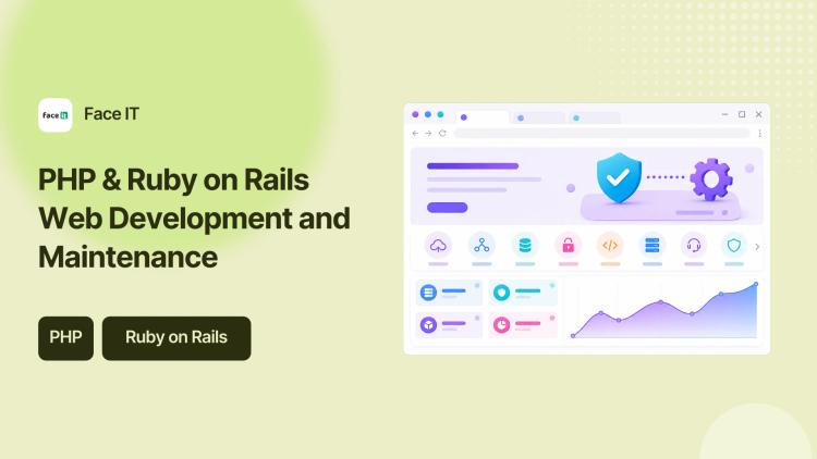 Preview of the PHP & Ruby on Rails Web Development and Maintenance