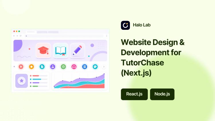 Preview of the Website Design & Development for TutorChase (Next.js)