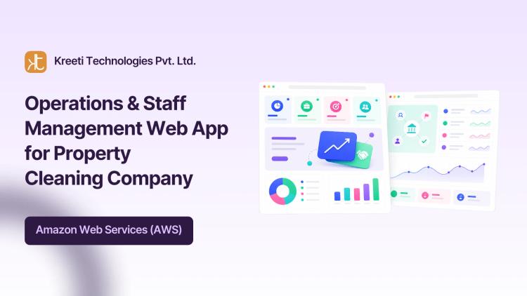 Preview of the Operations & Staff Management Web App for Property Cleaning Company