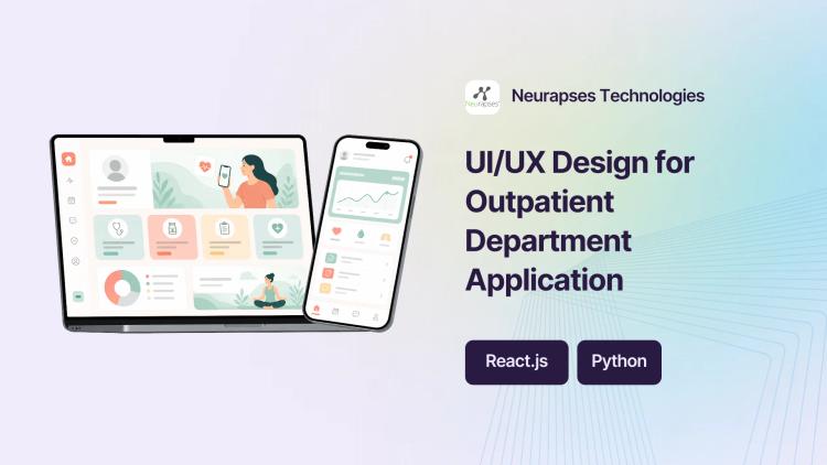 Preview of the UI/UX Design for Outpatient Department Application