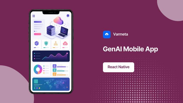 Preview of the GenAI Mobile App (React Native) for IT Company