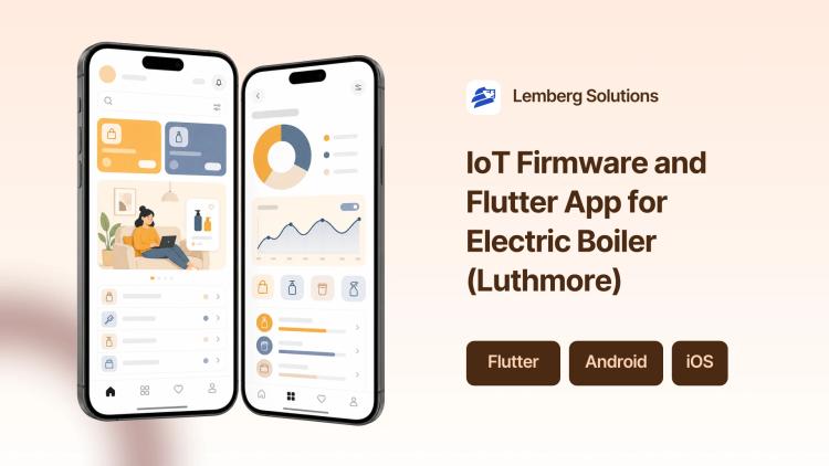 Preview of the IoT Firmware and Flutter App for Electric Boiler (Luthmore)