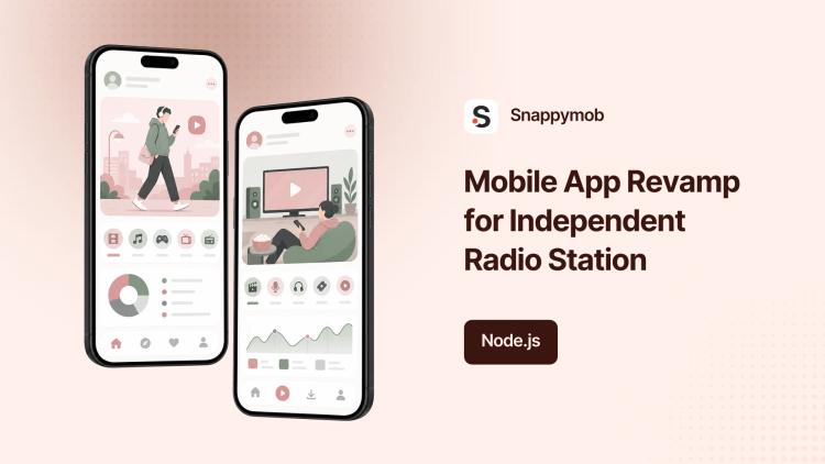 Preview of the Mobile App Revamp for Independent Radio Station
