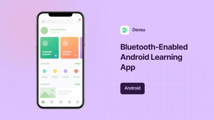 Preview of the Android Learning App with Bluetooth Integration for Health Education