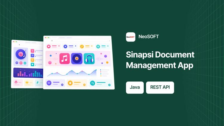 Preview of the Sinapsi Web-Based Document Management App