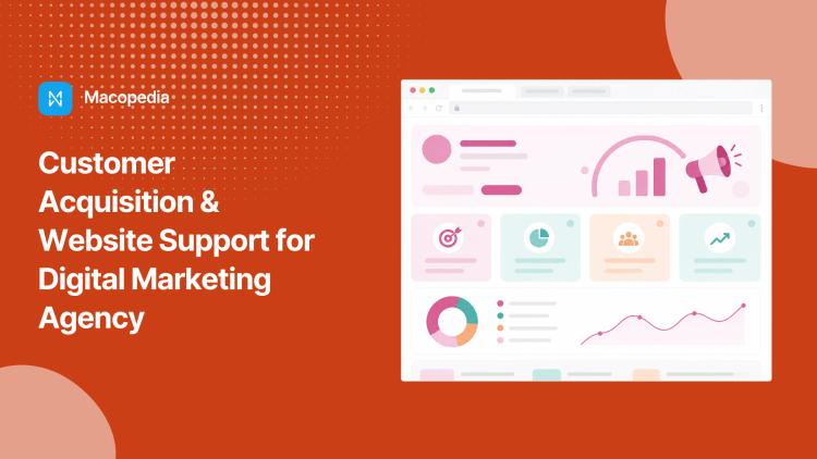 Preview of the Customer Acquisition & Website Support for Digital Marketing Agency