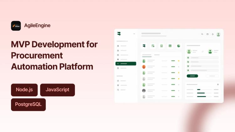 Preview of the MVP Development for Procurement Automation Platform