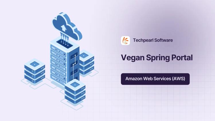 Vegan Spring Web Portal Development image