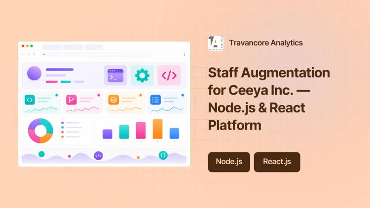 Preview of the Staff Augmentation for Ceeya Inc. — Node.js & React Platform