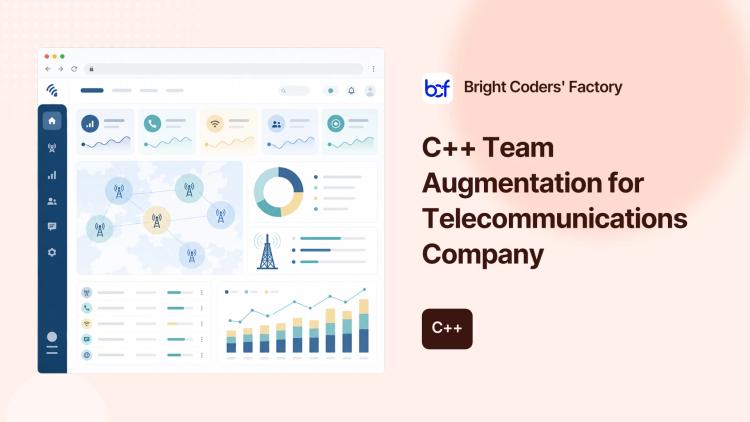 C++ Team Augmentation for Telecommunications Company image