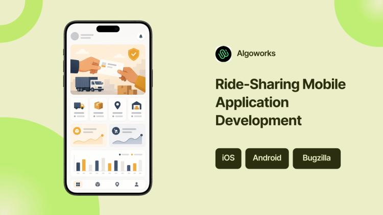 Preview of the Mobile Ride-Sharing App Development (iOS & Android)
