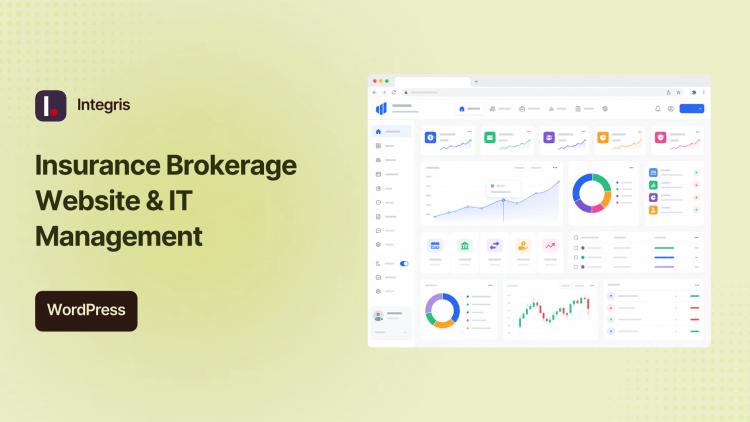 Preview of the WordPress Website & Managed IT for Insurance Brokerage