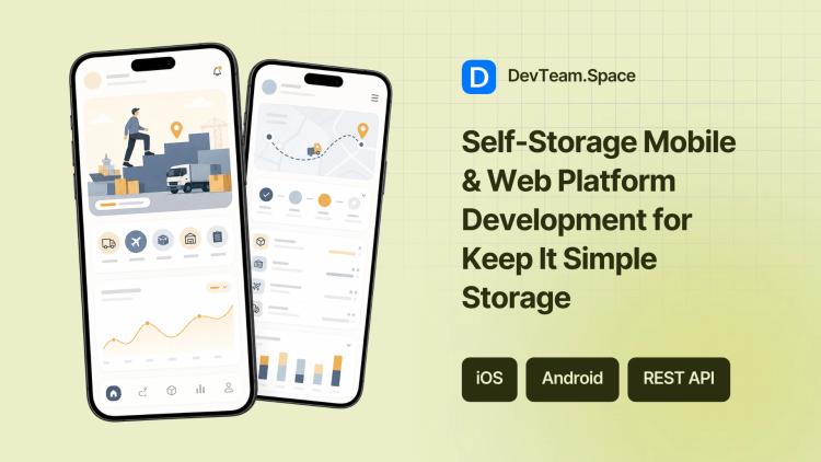 Preview of the Self-Storage Mobile & Web Platform Development for Keep It Simple Storage