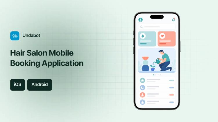 Preview of the Mobile Booking App for Blade Soho Ltd