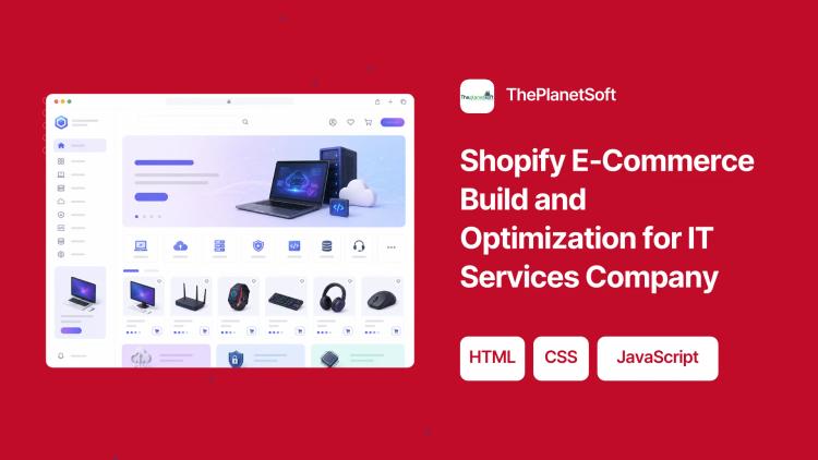 Preview of the Shopify E‑Commerce Build and Optimization for IT Services Company