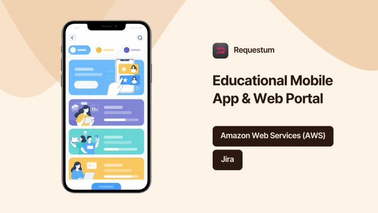 Preview of the Real-time Mobile App & Web Portal for Educational Software