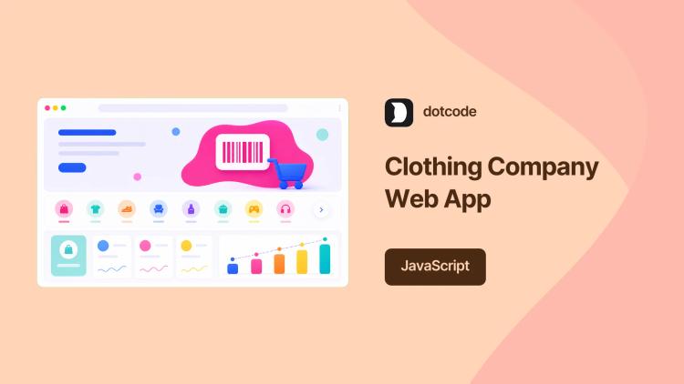 Preview of the JavaScript Web Application Development for UK Clothing Company