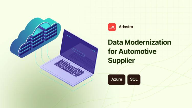 Preview of the Azure Data Modernization for Automotive Supplier