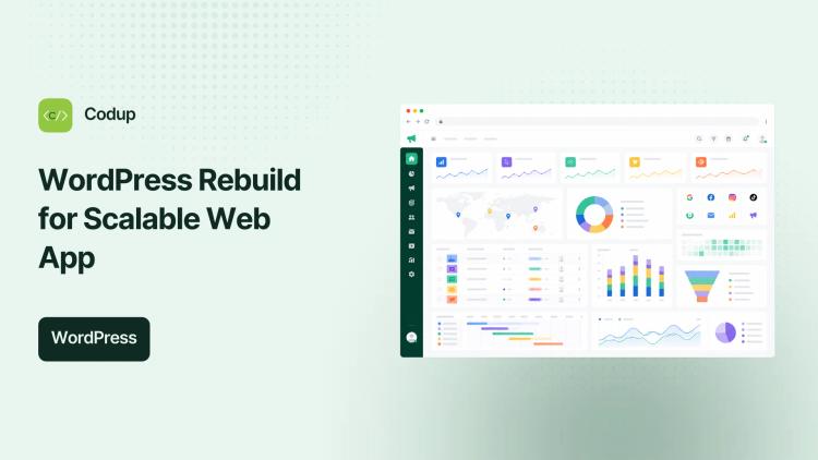 Preview of the Rebuilding Web App into WordPress Plugin
