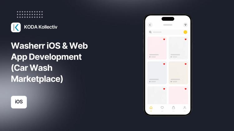 Preview of the Washerr iOS & Web App Development (Car Wash Marketplace)