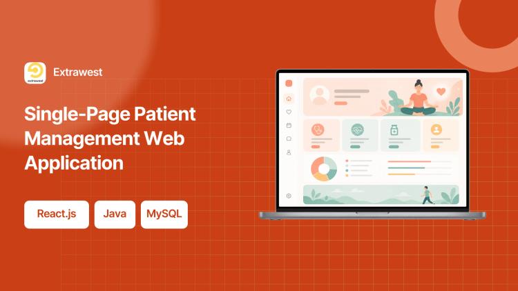 Preview of the Single-Page Patient Management Web Application