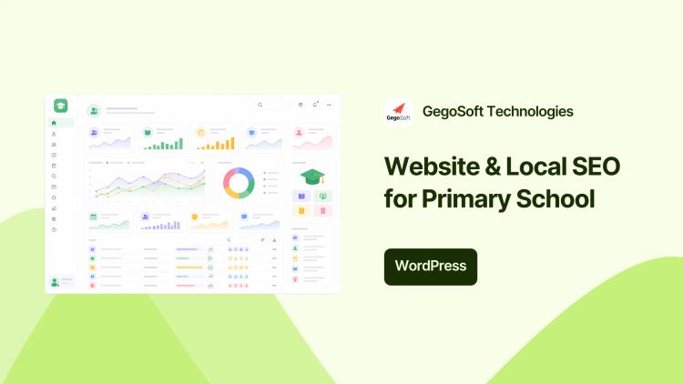 WordPress Website, UX/UI Design & Local SEO for Maria Nursery & Primary School image