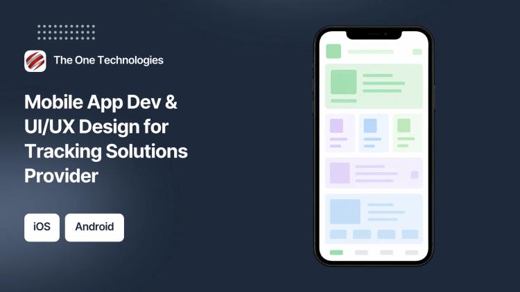Preview of the Mobile App Dev & UI/UX Design for Tracking Solutions Provider