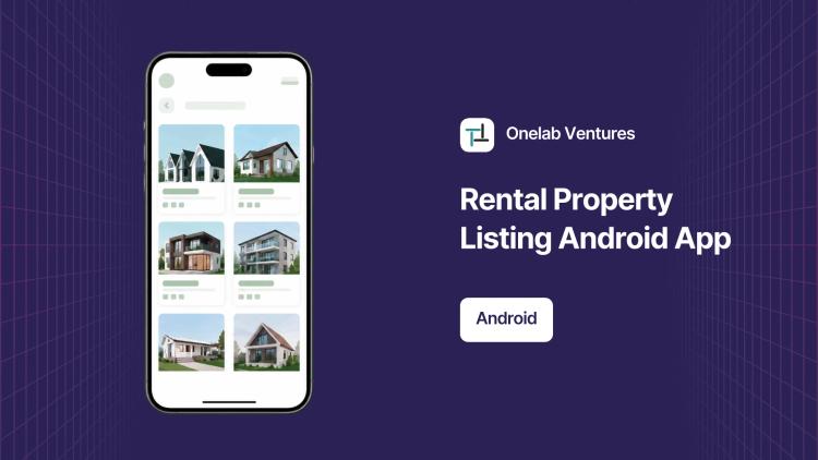 Preview of the Rental Property Listing Android App with ML Recommender