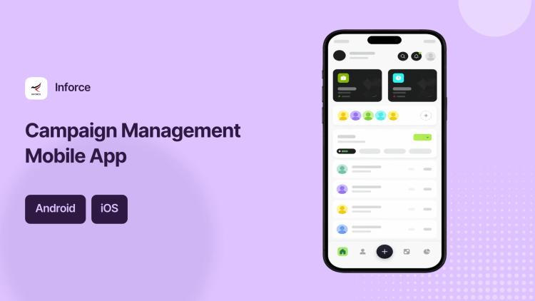 Preview of the Advertising Campaign Management Mobile App for Epom