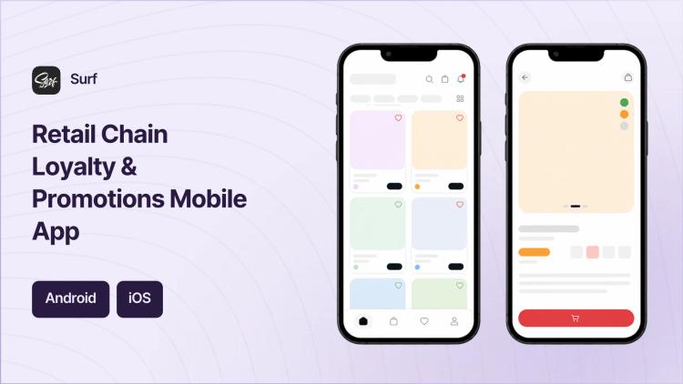 Preview of the Retail Chain Loyalty & Promotions Mobile App