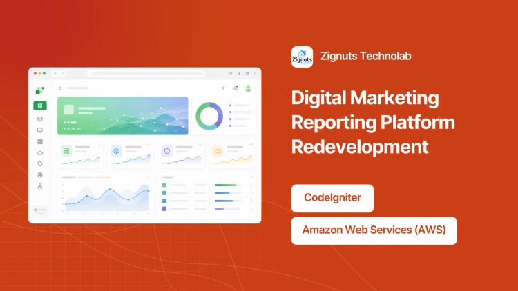 Preview of the Digital Marketing Reporting Platform Redevelopment