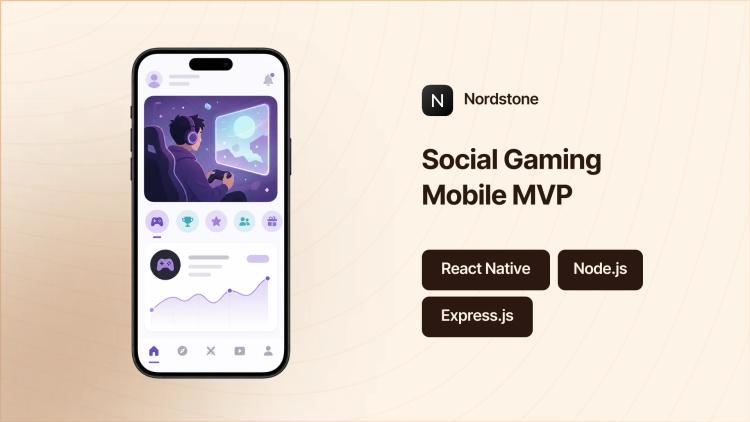 Preview of the Social Networking & Gaming Mobile App MVP