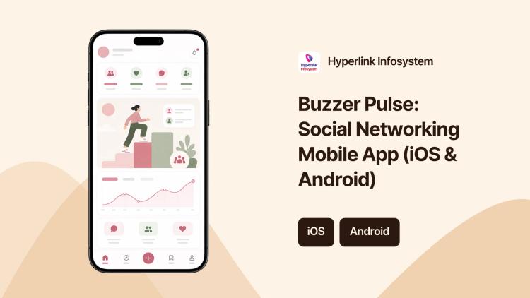 Preview of the Buzzer Pulse: Social Networking Mobile App (iOS & Android)