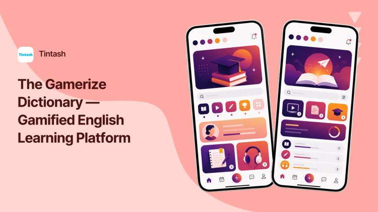 Preview of the The Gamerize Dictionary for an English Learning Platform