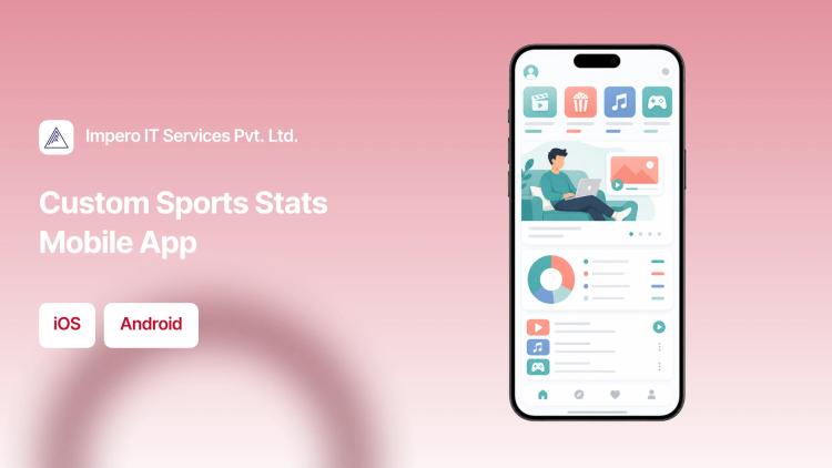 Preview of the Custom Sports Stats Mobile App