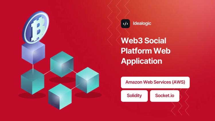 Preview of the Web3 Social Media Web App with Polygon NFT Minting
