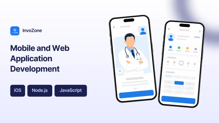 Preview of the Mobile & Web App Development (iOS and Node.js) for Software Platform