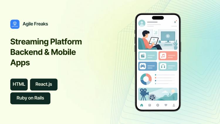 Streaming Backend and Mobile Apps for Television Network image