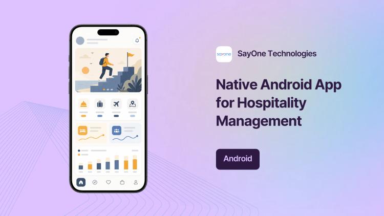 Preview of the Native Android App for Hospitality Management